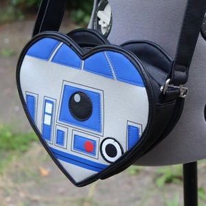 Loungefly R2-D2 Crossbody Heart Bag